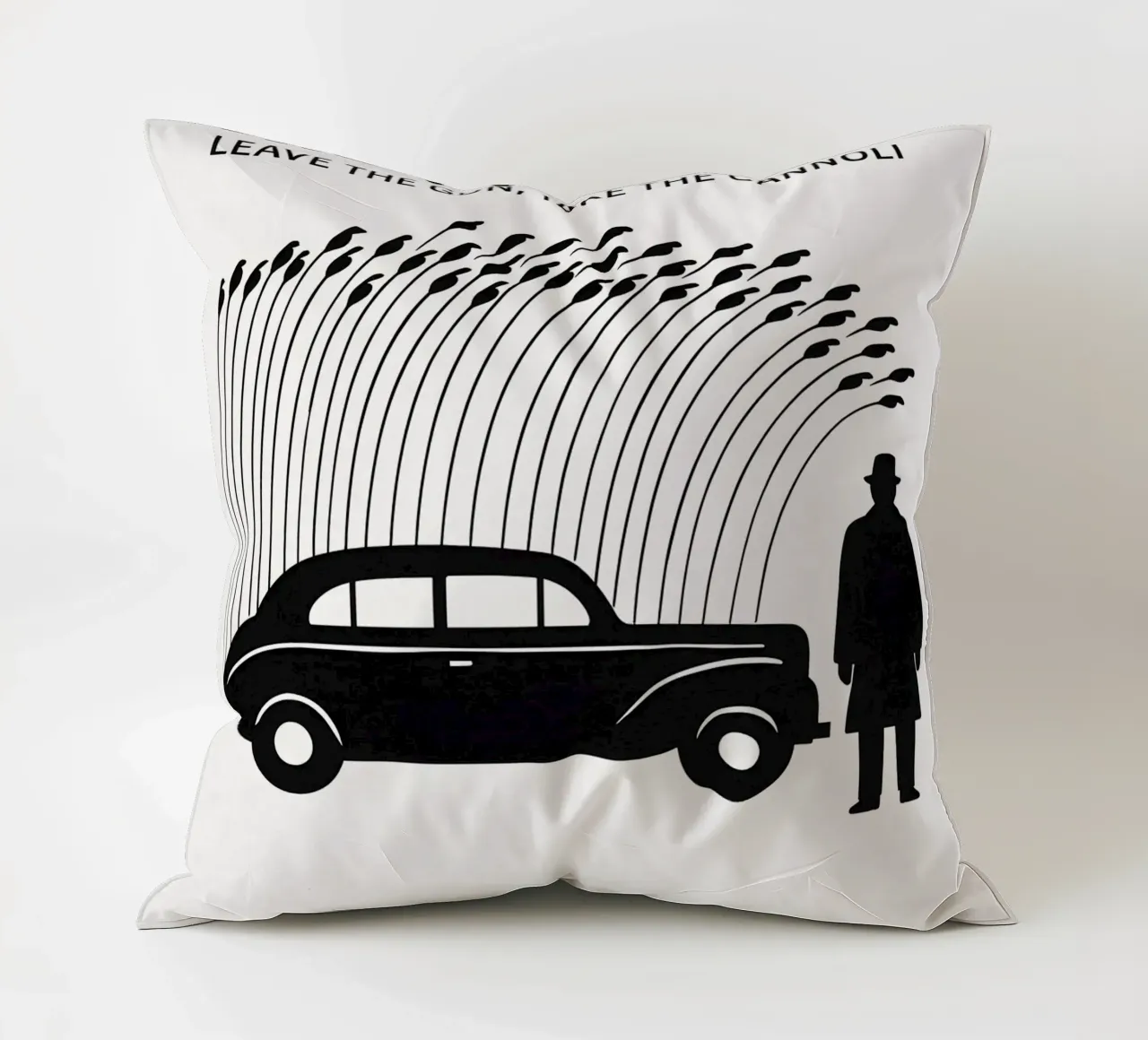 The Godfather Print cuscino da MoviesArt