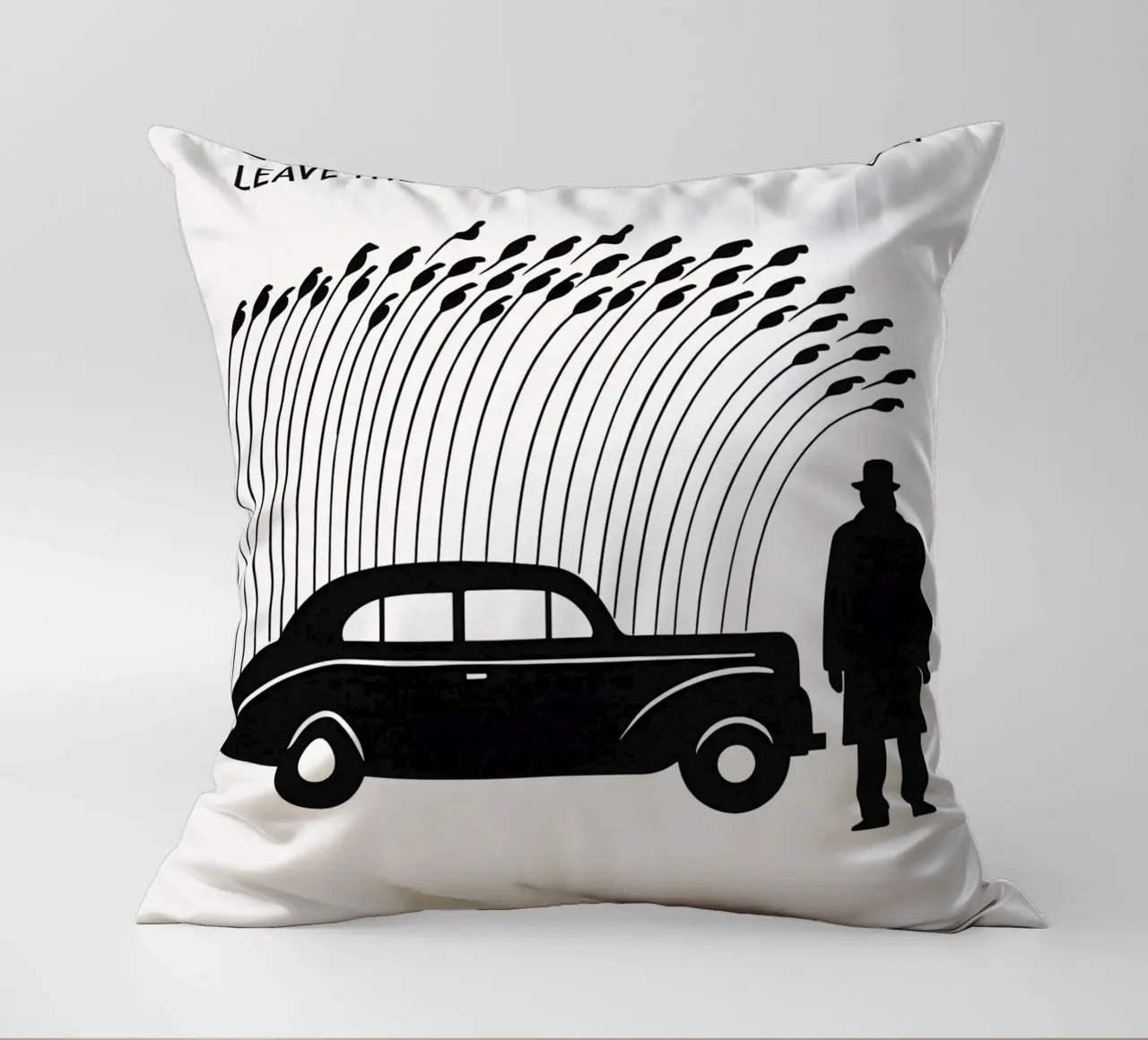 The Godfather Print cuscino da MoviesArt