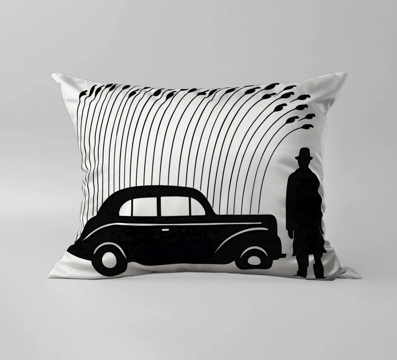 The Godfather Print cuscino da MoviesArt