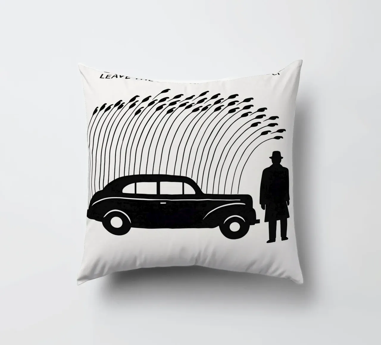 The Godfather Print cuscino da MoviesArt