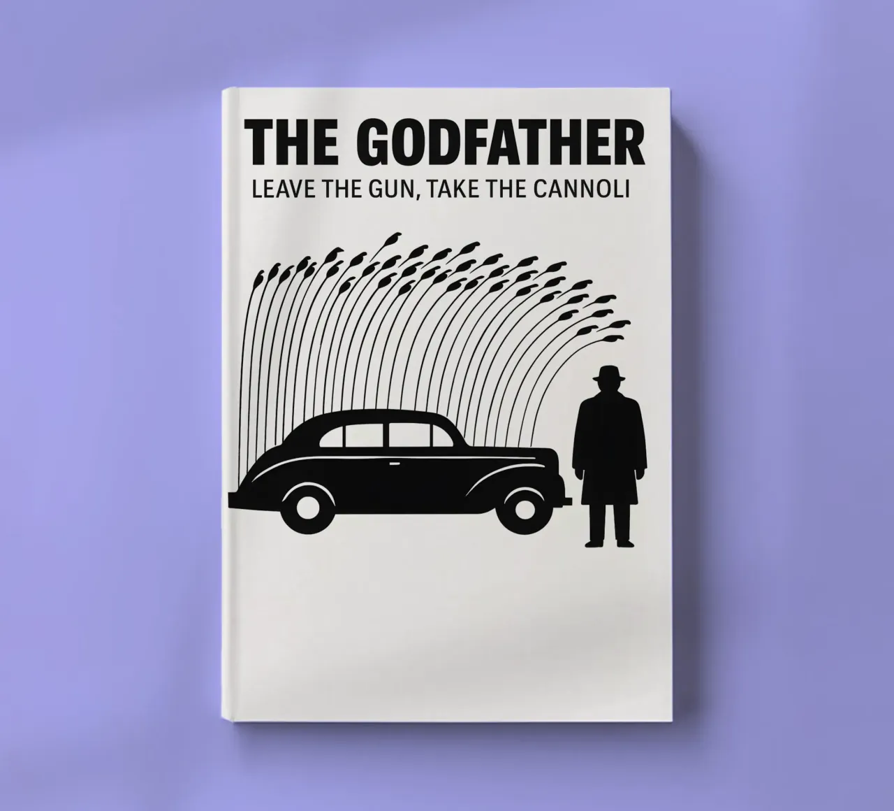 The Godfather Print notebook by MoviesArt