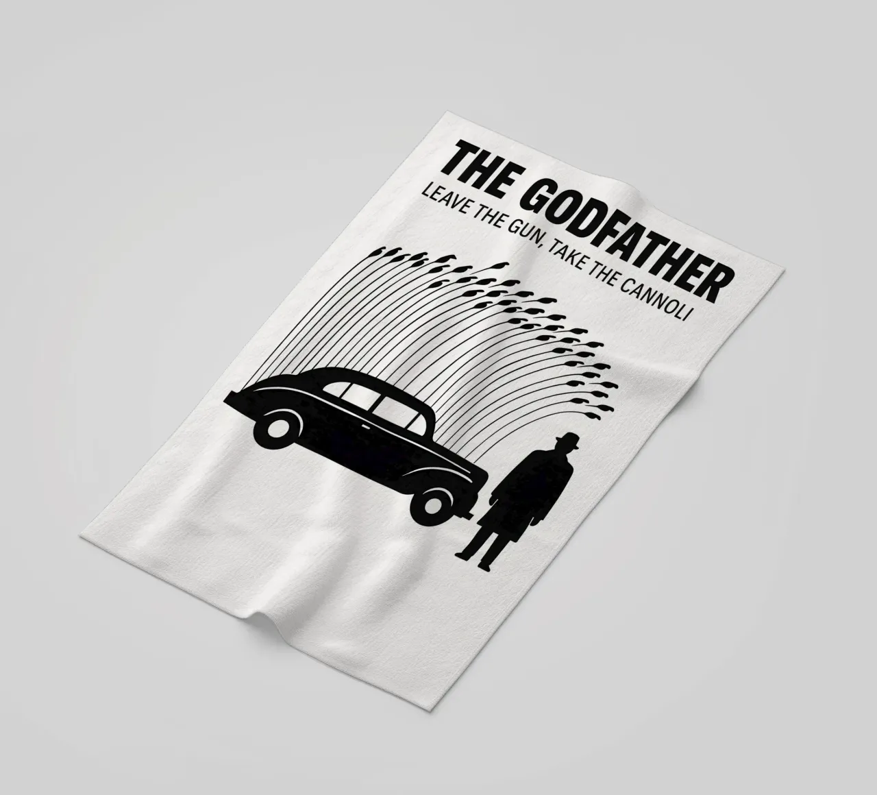 The Godfather Print telo mare da MoviesArt