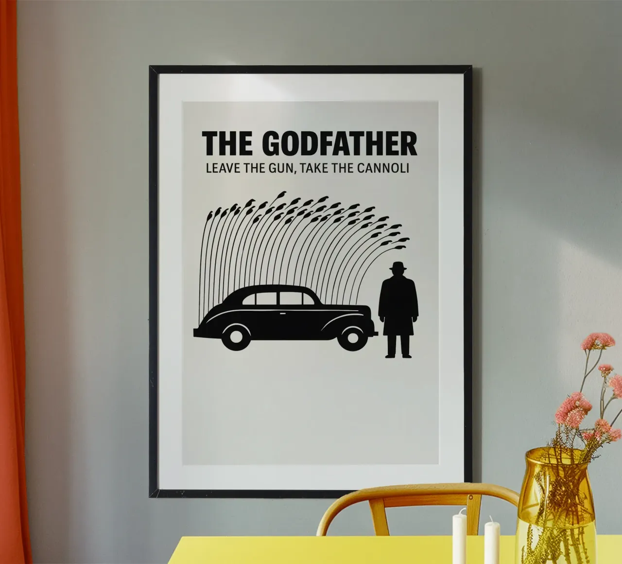 The Godfather Print carta hahnemühle da MoviesArt