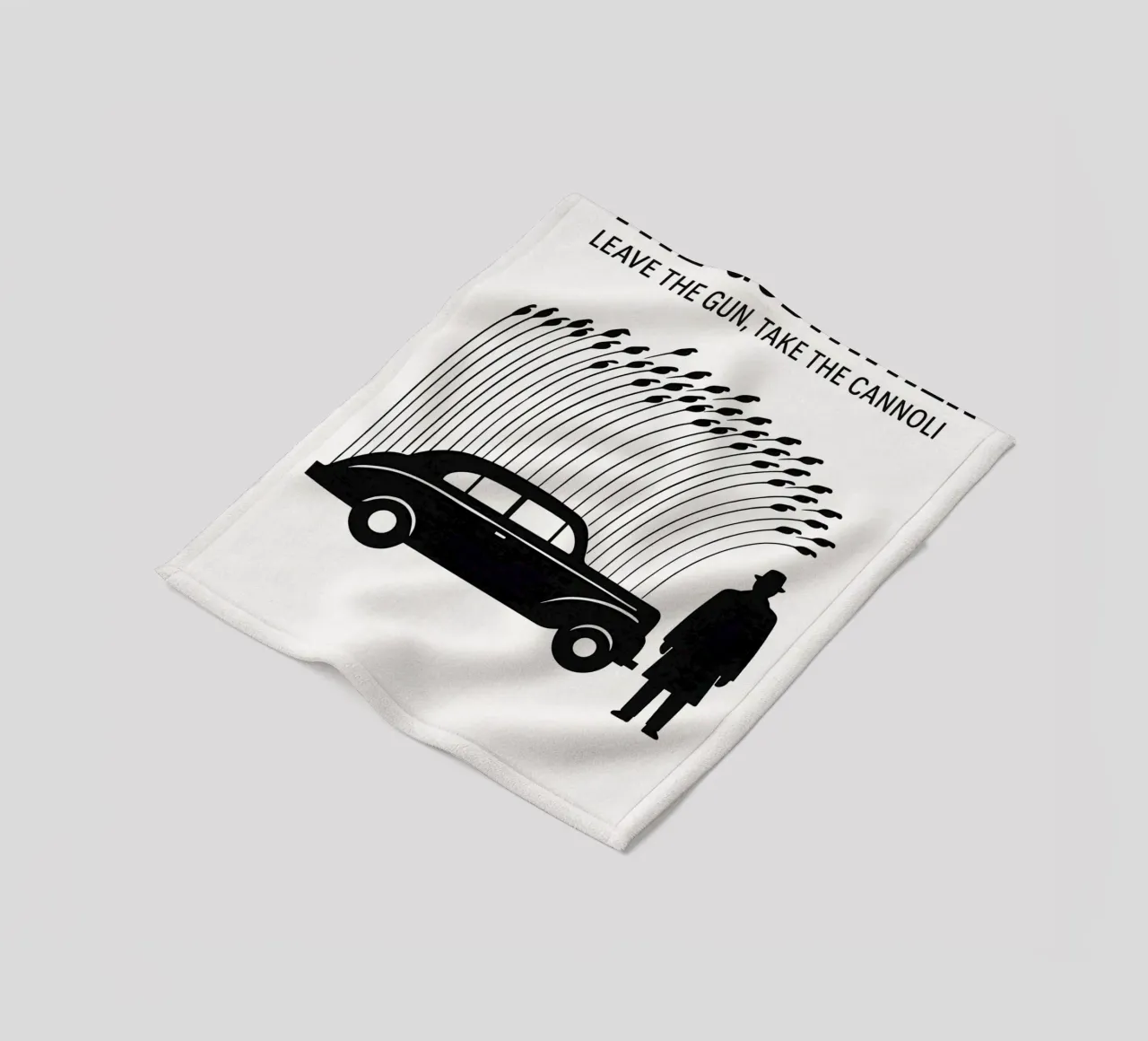 The Godfather Print coperta in pile da MoviesArt