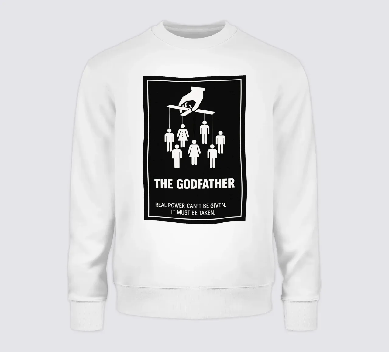 The Godfather Print sweatshirt van MoviesArt