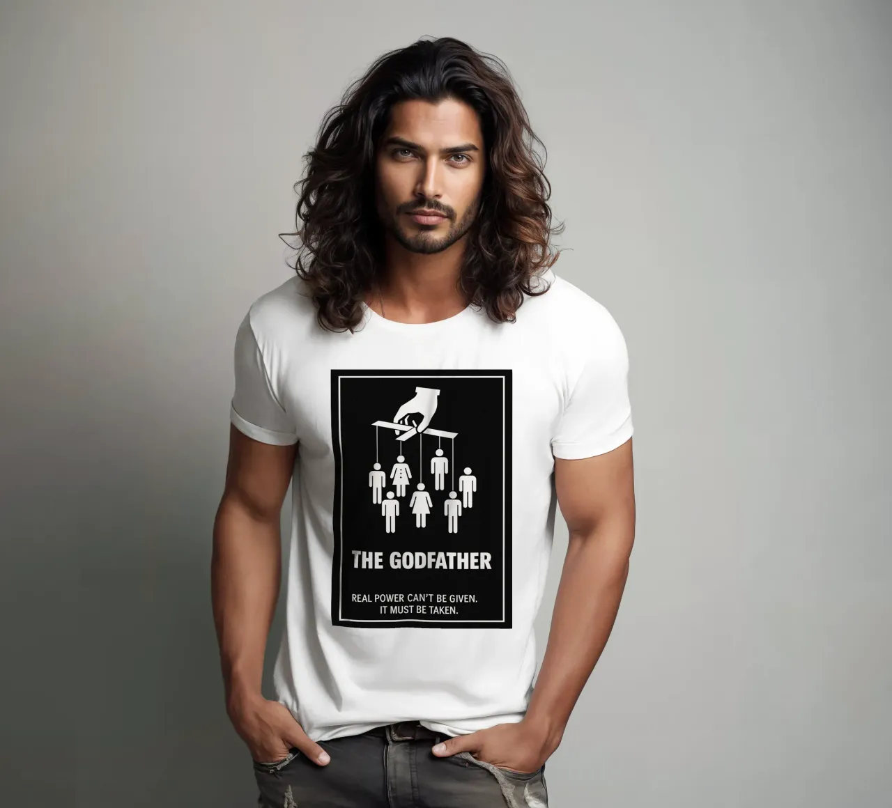 The Godfather Print t-shirt da MoviesArt