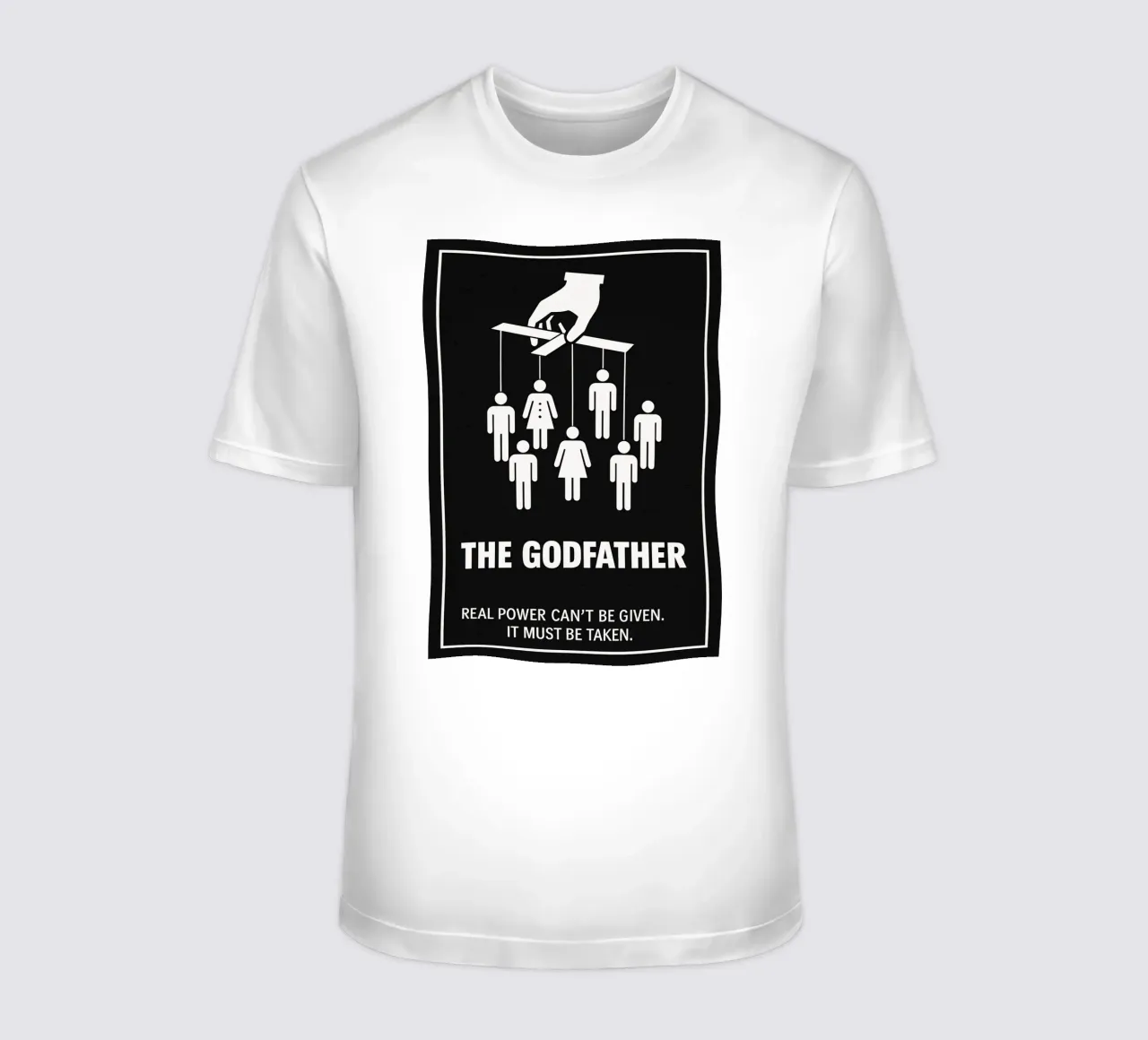 The Godfather Print t-shirt da MoviesArt