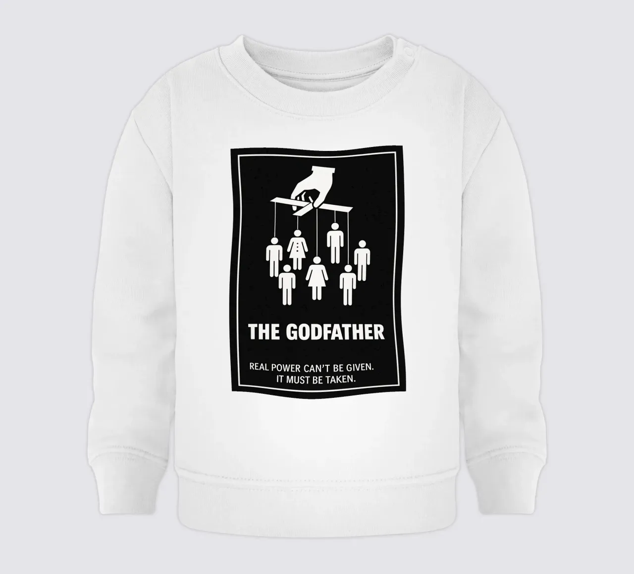 The Godfather Print felpa neonato da MoviesArt