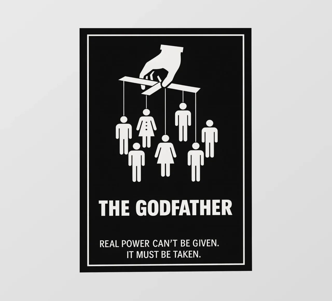 The Godfather Print pellicola backlit da MoviesArt