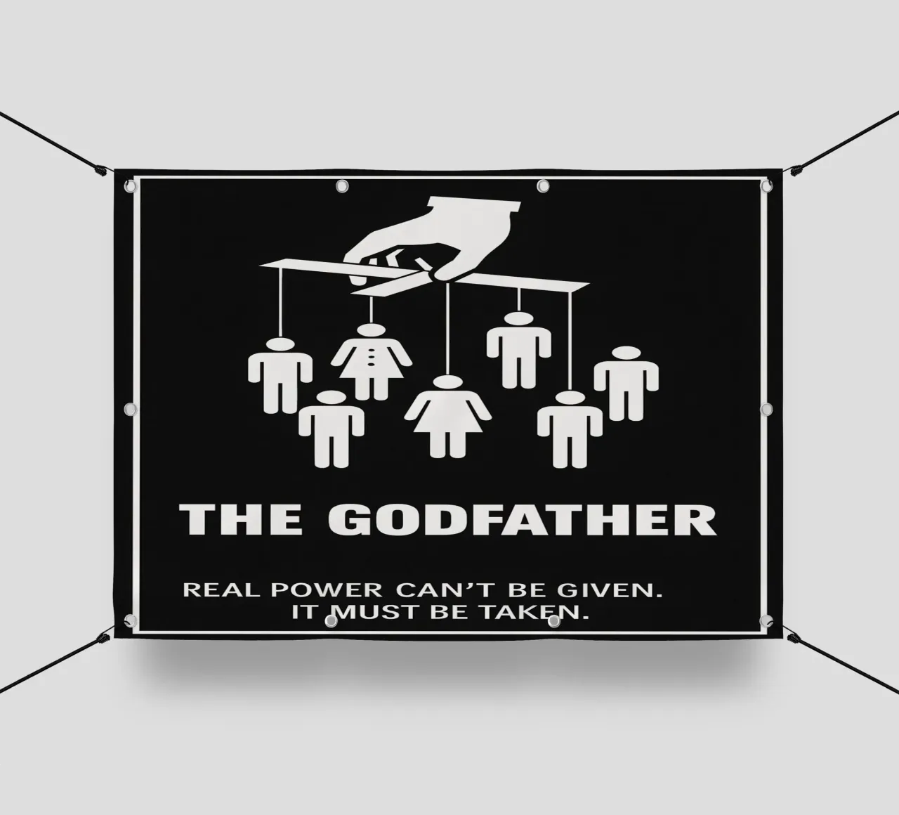 The Godfather Print telo in pvc da MoviesArt