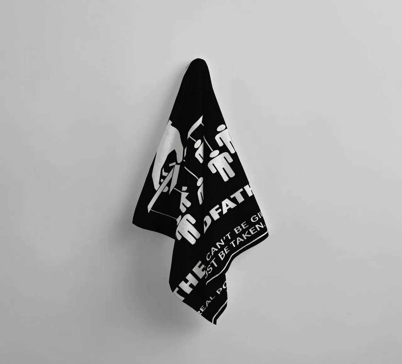 The Godfather Print asciugamano da bagno da MoviesArt