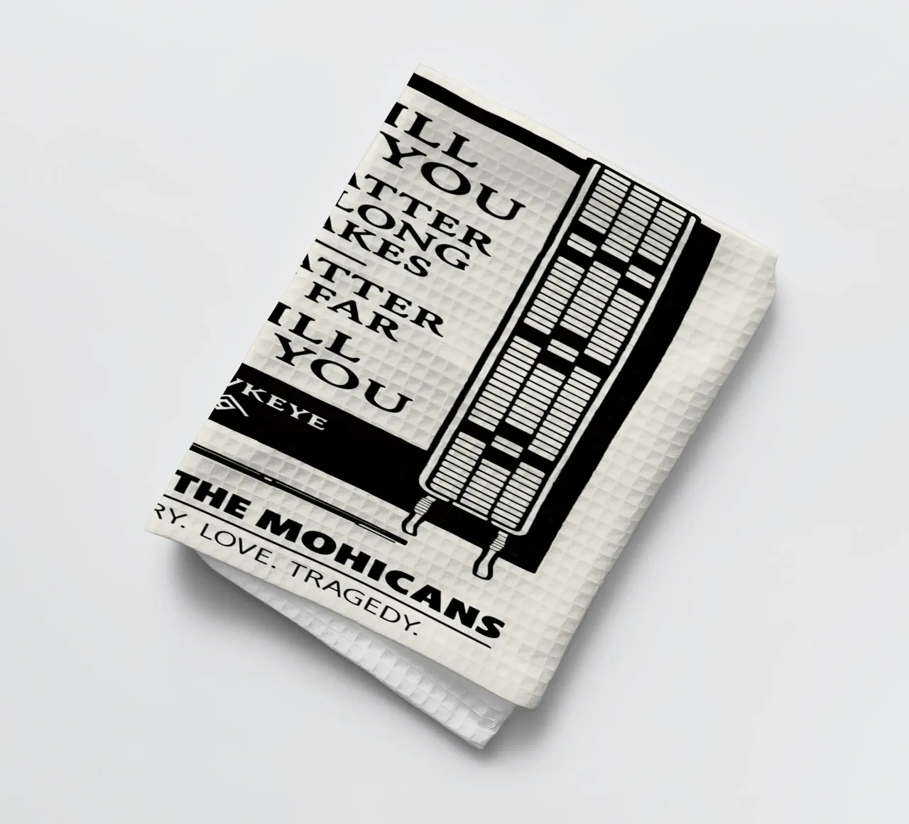 The Last Of The Mohicans Print canovaccio da cucina da MoviesArt