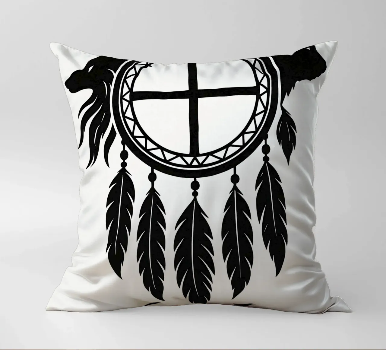 The Last Of The Mohicans Print cuscino da MoviesArt