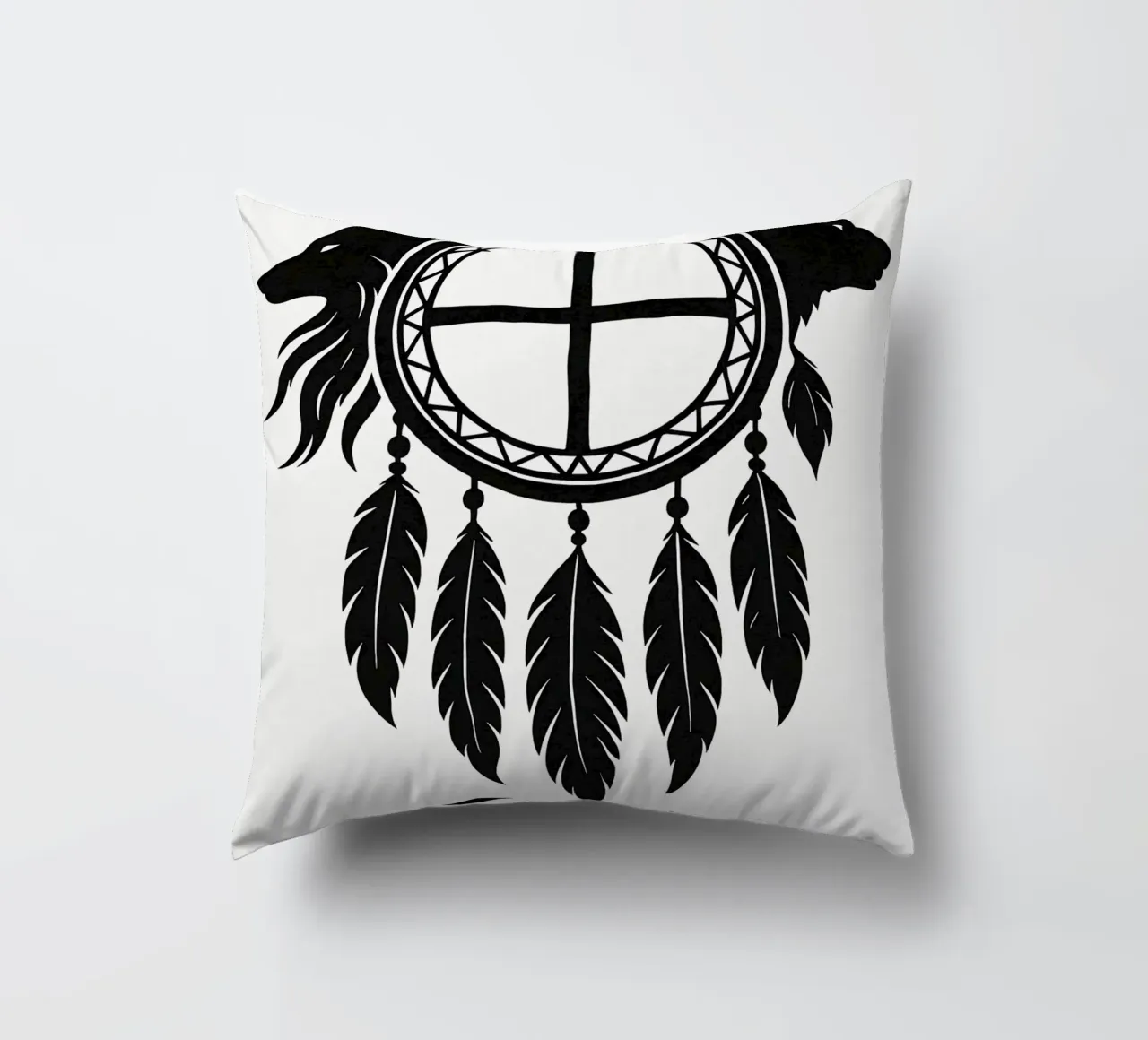 The Last Of The Mohicans Print cuscino da MoviesArt