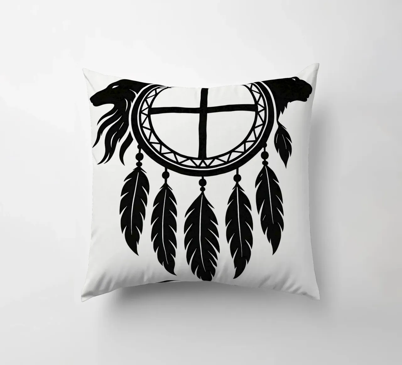 The Last Of The Mohicans Print cuscino da MoviesArt