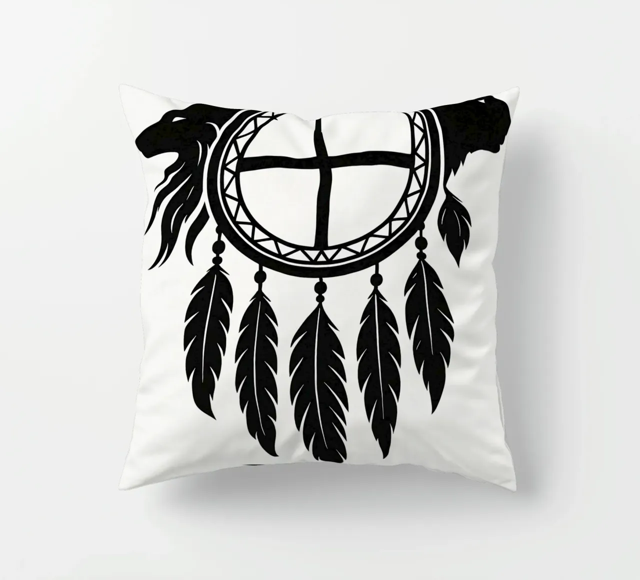 The Last Of The Mohicans Print cuscino da MoviesArt