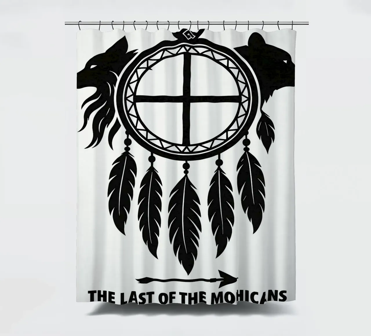The Last Of The Mohicans Print tenda da doccia da MoviesArt