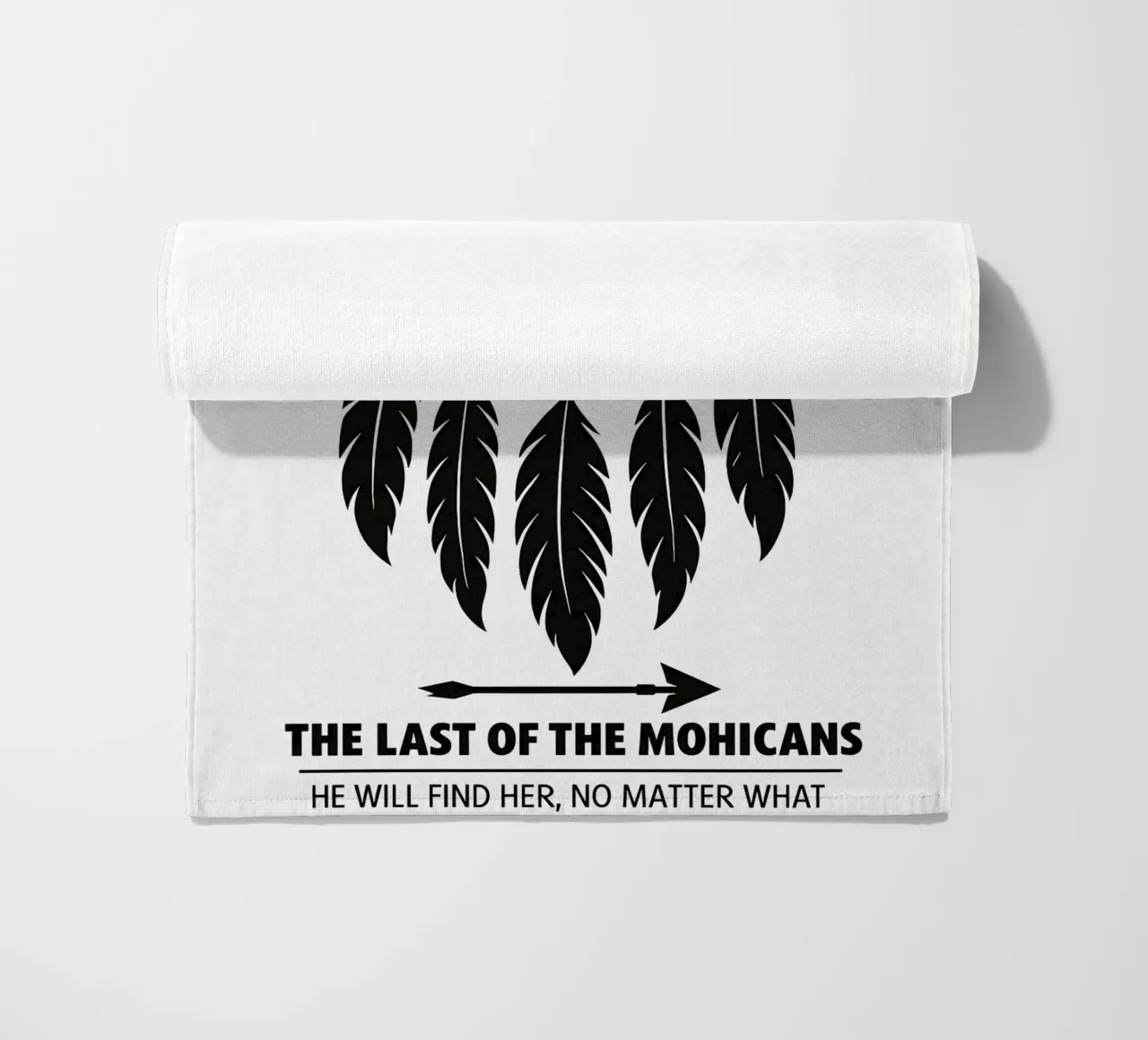 The Last Of The Mohicans Print telo mare da MoviesArt