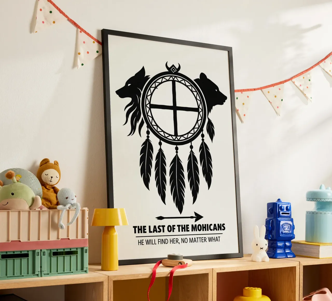 The Last Of The Mohicans Print carta hahnemühle da MoviesArt