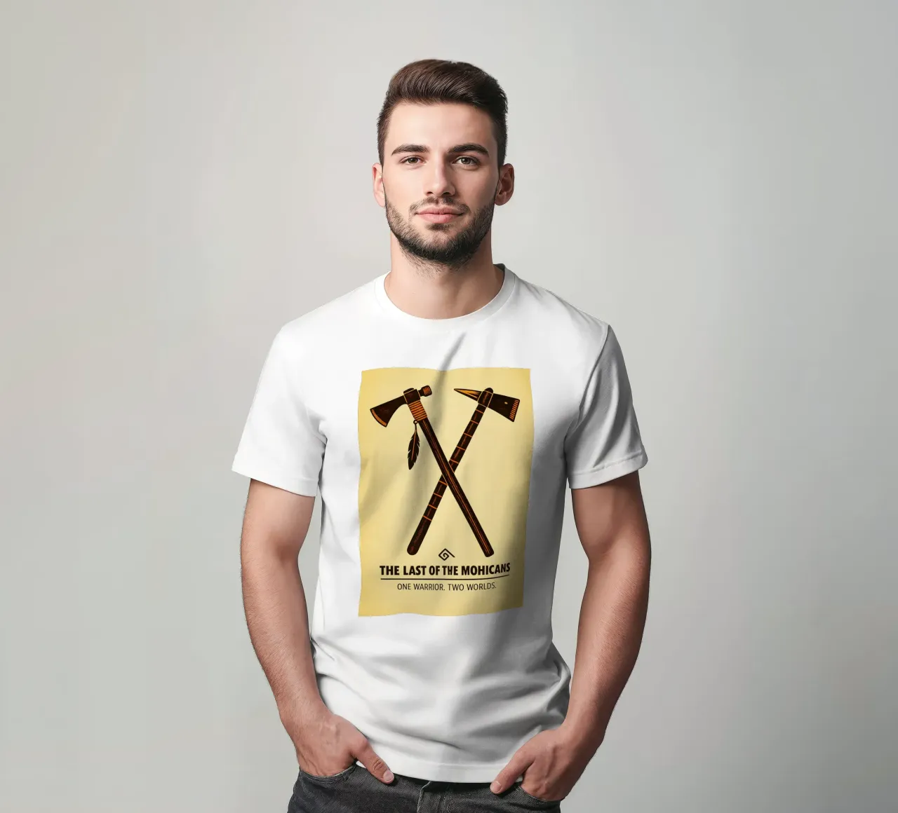 The Last Of The Mohicans Print camiseta de MoviesArt