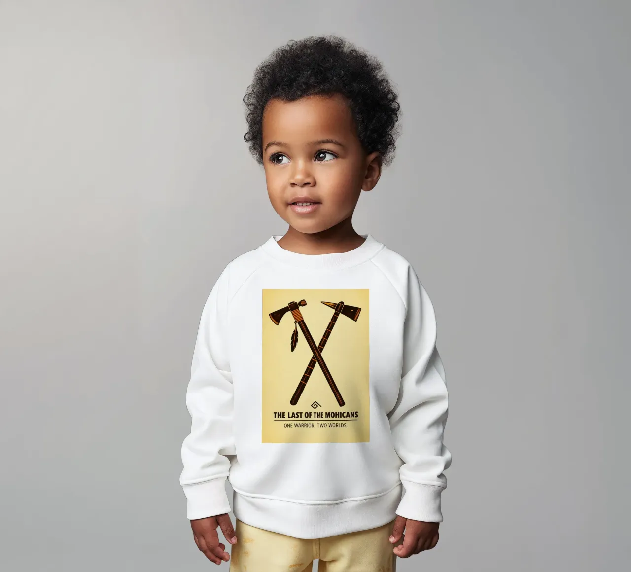 The Last Of The Mohicans Print sudadera de bebé de MoviesArt