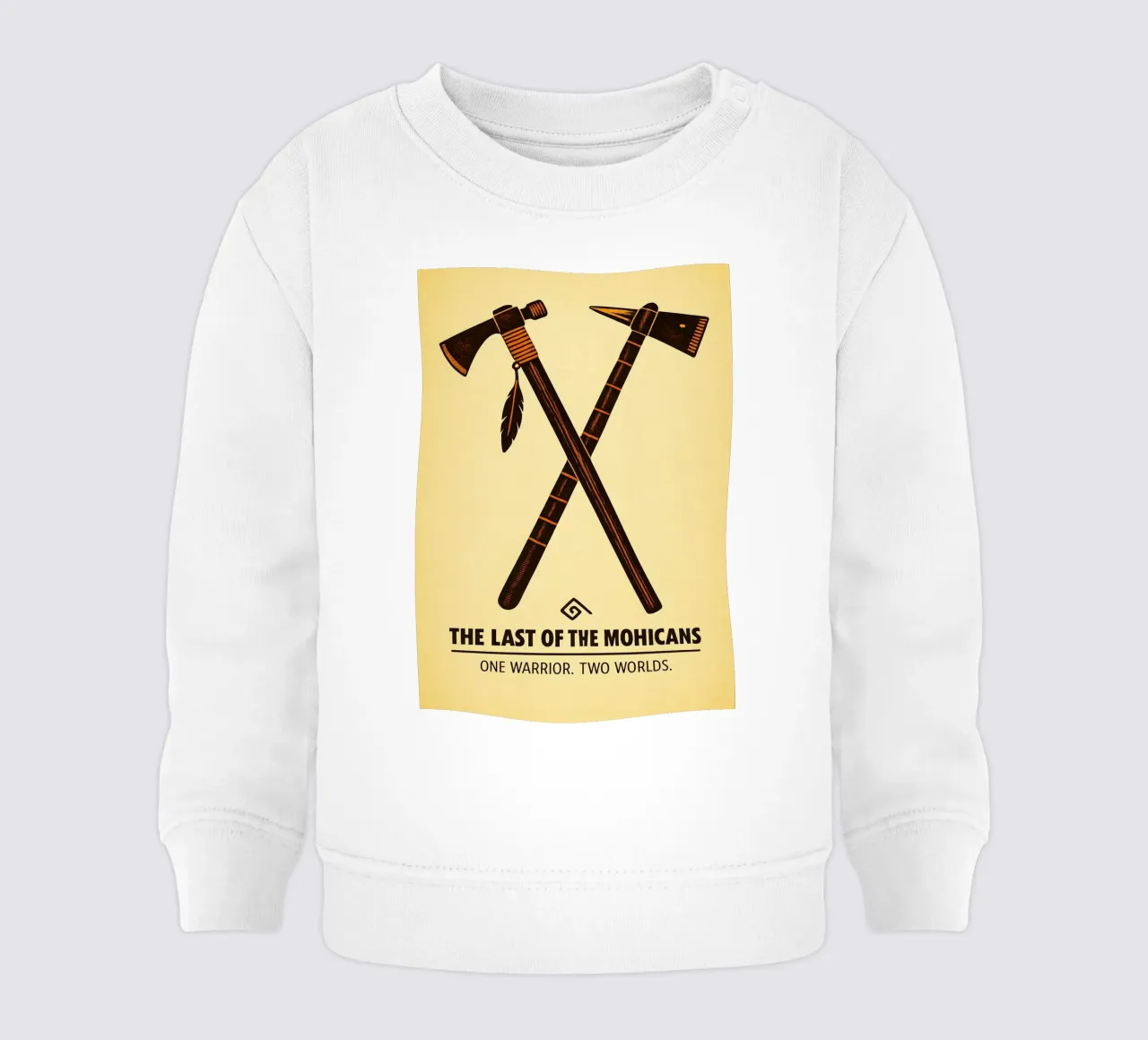 The Last Of The Mohicans Print sudadera de bebé de MoviesArt