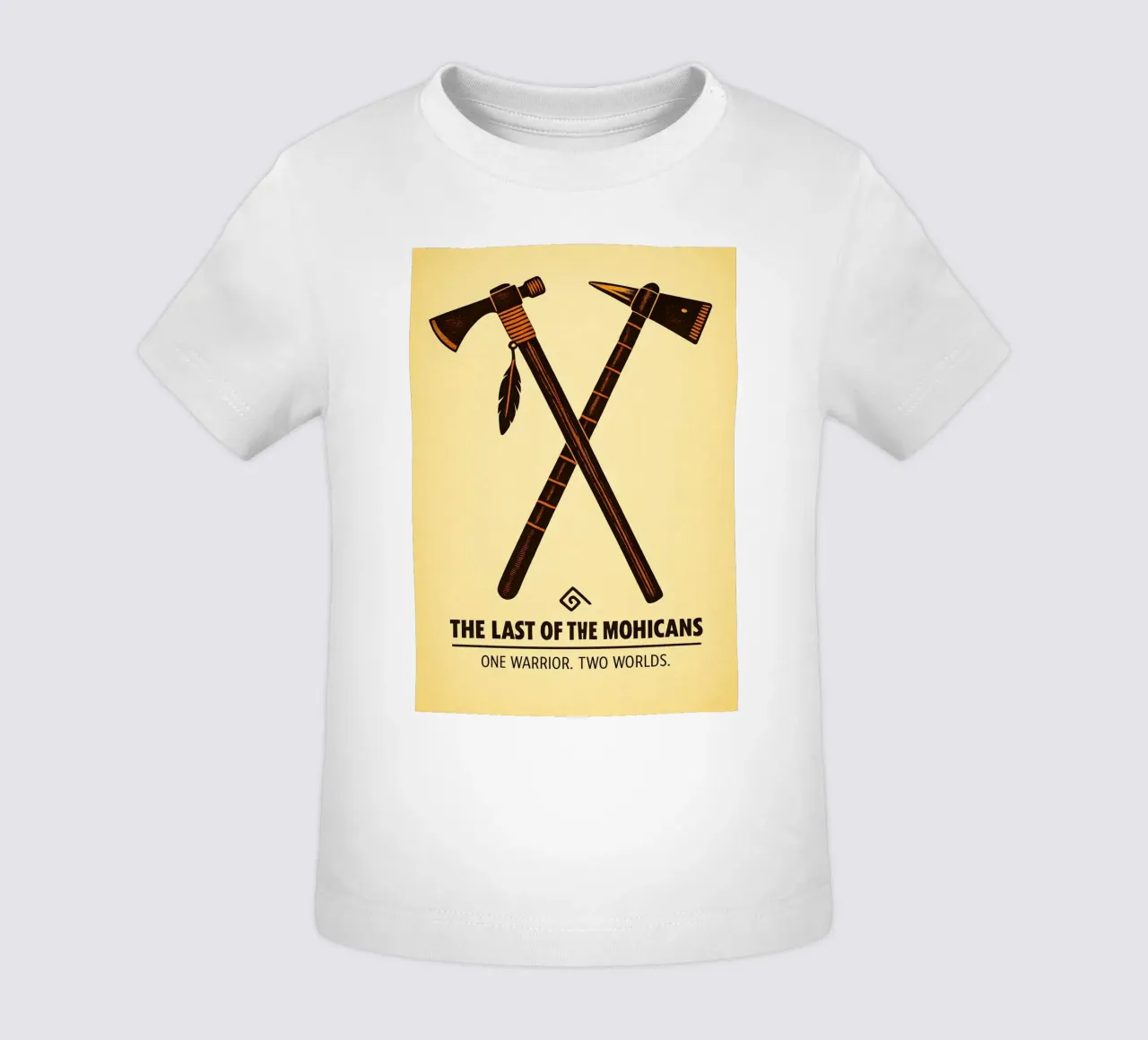 The Last Of The Mohicans Print maglietta neonato da MoviesArt