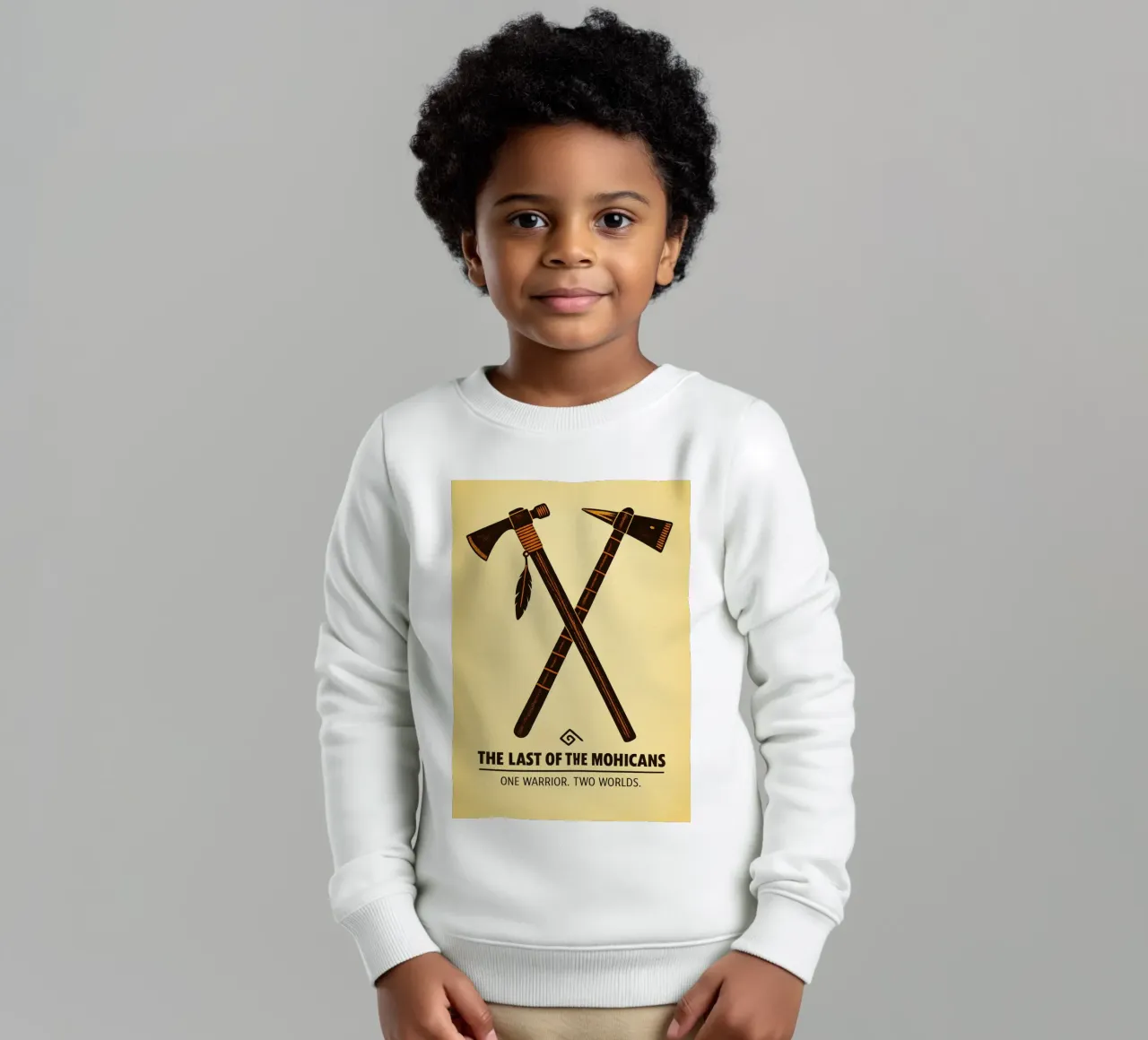 The Last Of The Mohicans Print sudadera para niño de MoviesArt