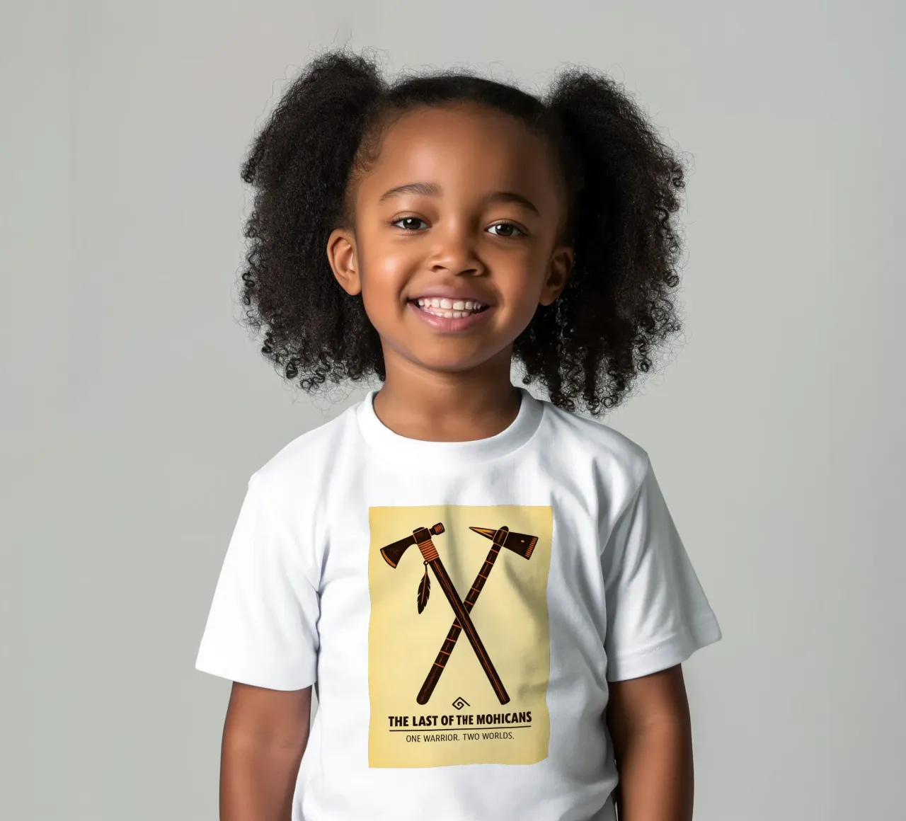 The Last Of The Mohicans Print t-shirt bambini da MoviesArt