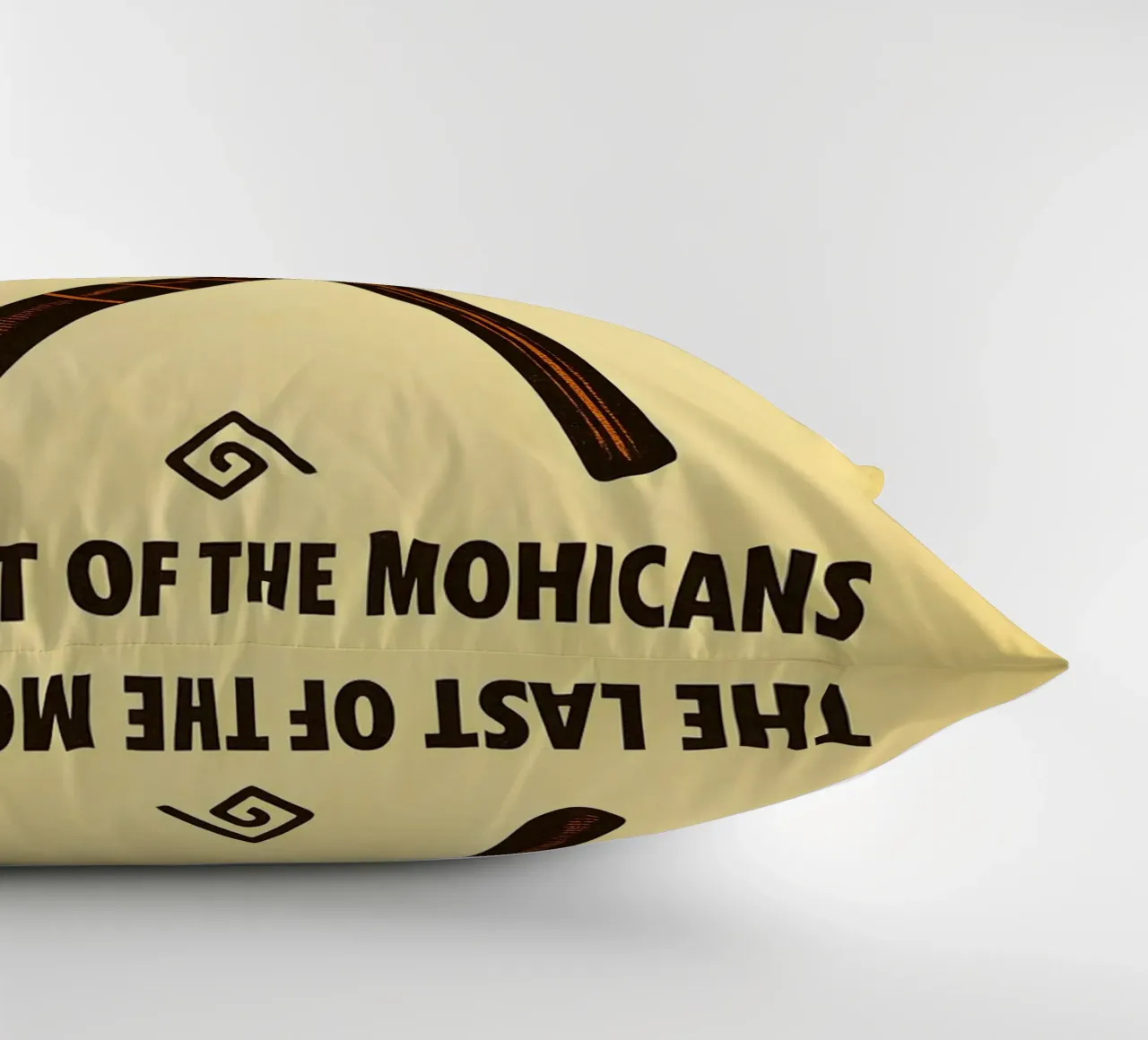 The Last Of The Mohicans Print cuscino da MoviesArt
