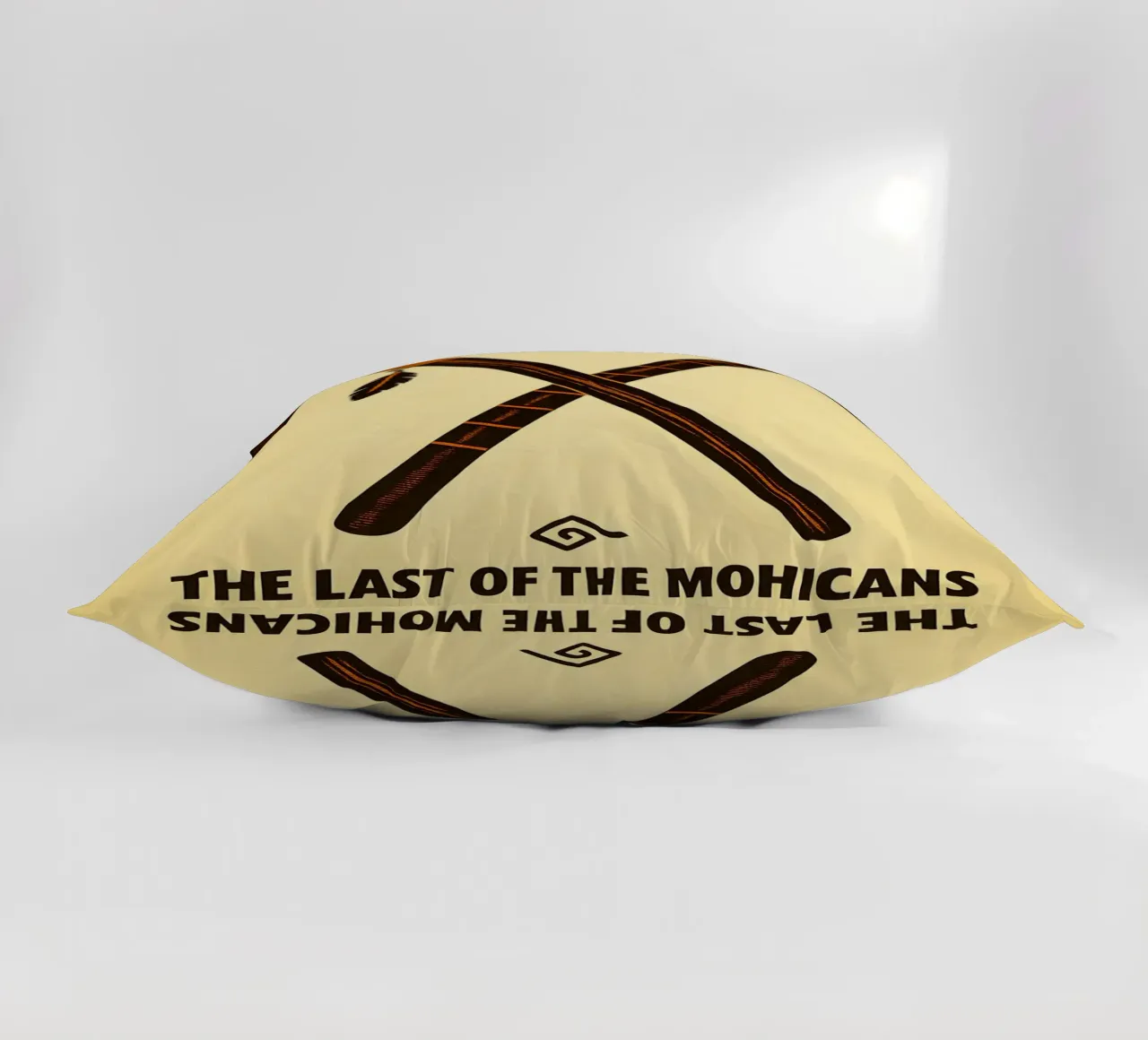 The Last Of The Mohicans Print cuscino da MoviesArt
