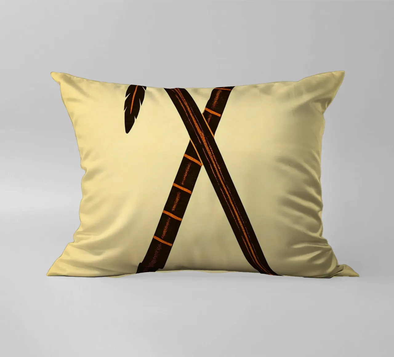 The Last Of The Mohicans Print cuscino da MoviesArt