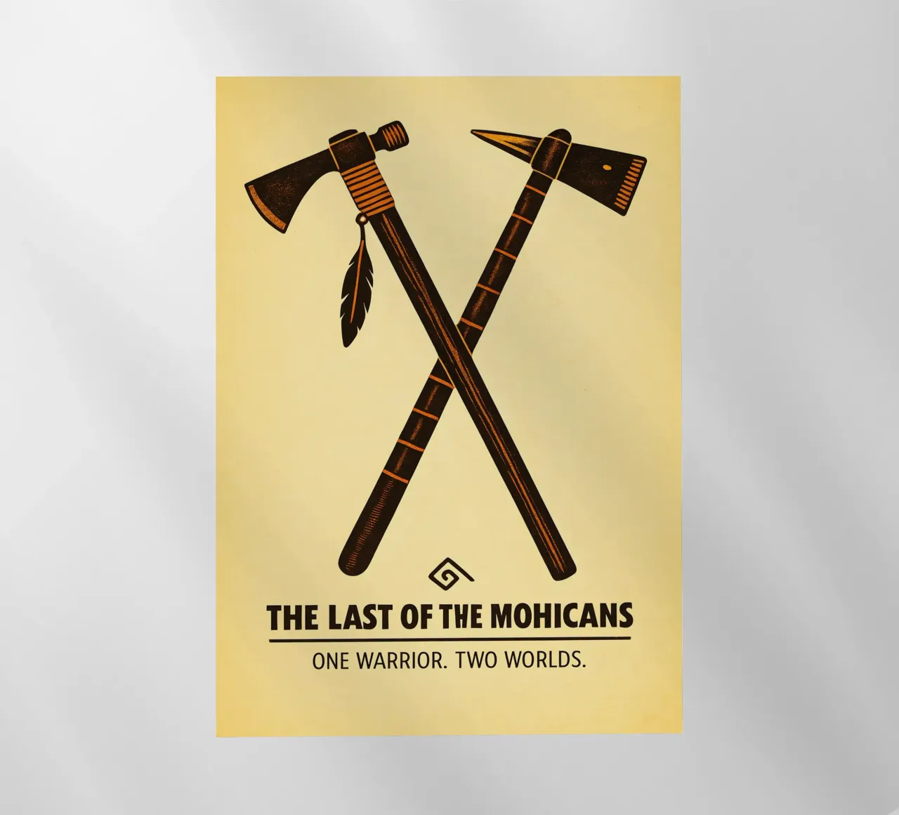 The Last Of The Mohicans Print pellicola backlit da MoviesArt