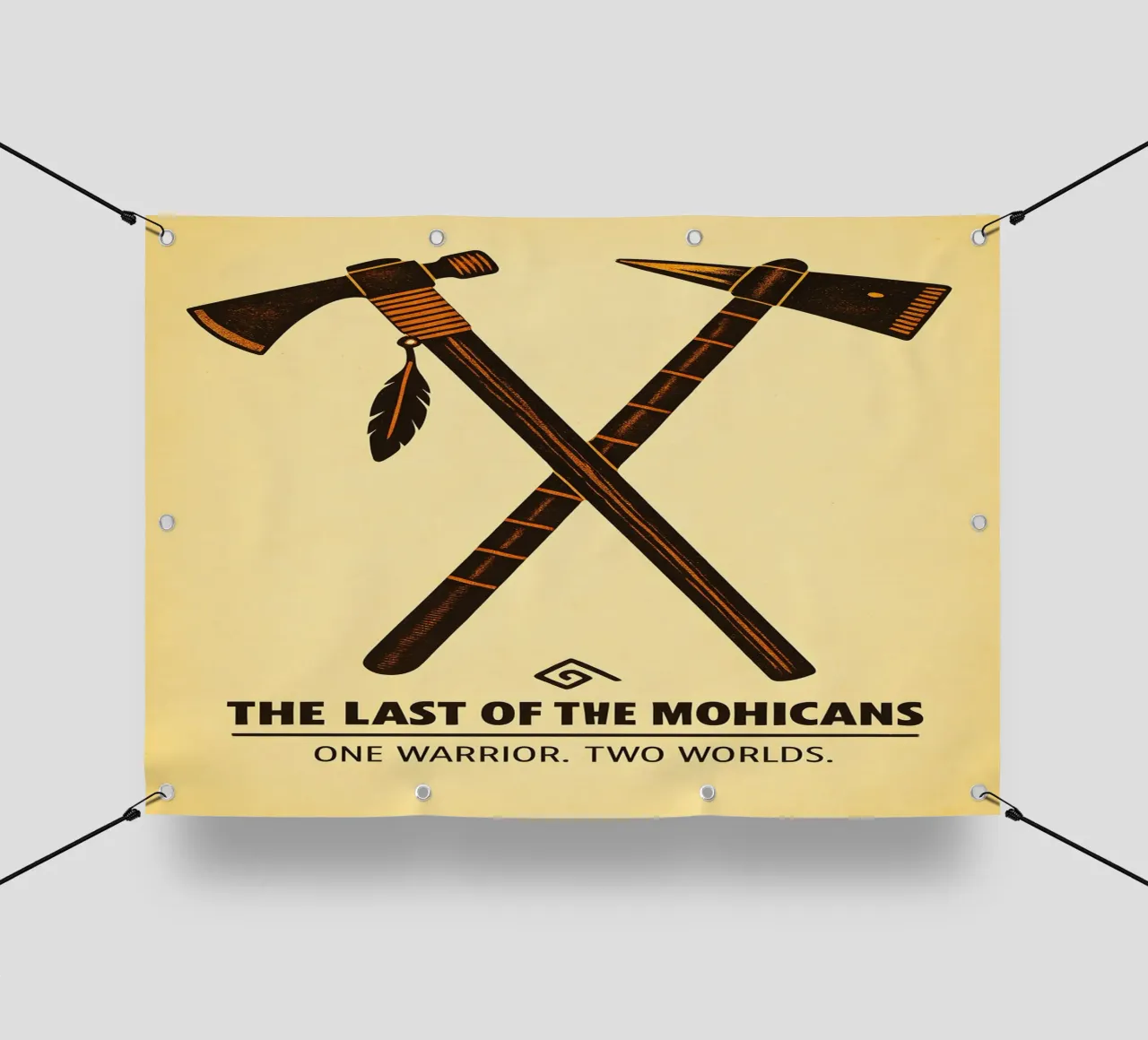 The Last Of The Mohicans Print telo in pvc da MoviesArt