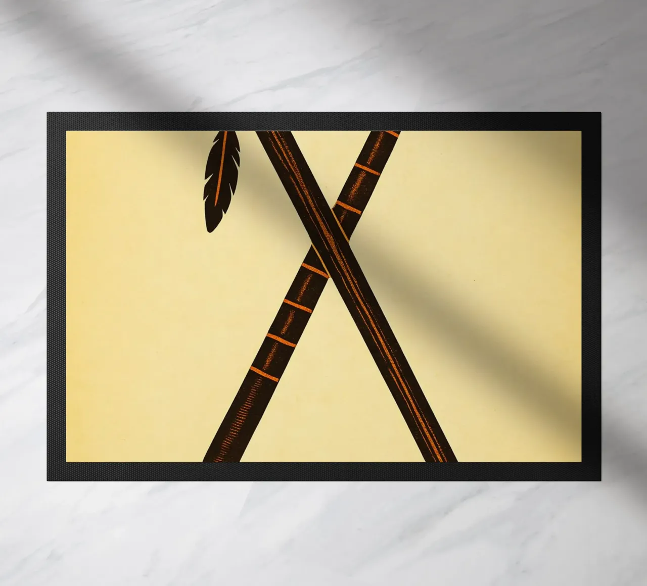 The Last Of The Mohicans Print zerbino da MoviesArt