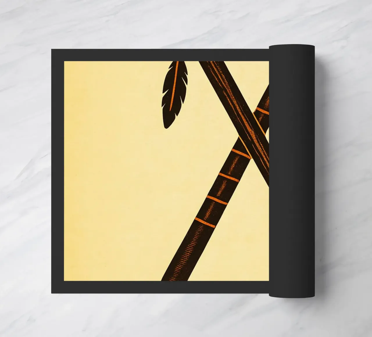 The Last Of The Mohicans Print zerbino da MoviesArt