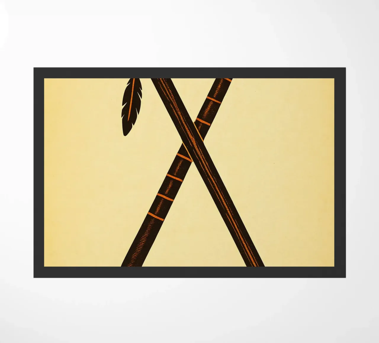 The Last Of The Mohicans Print zerbino da MoviesArt