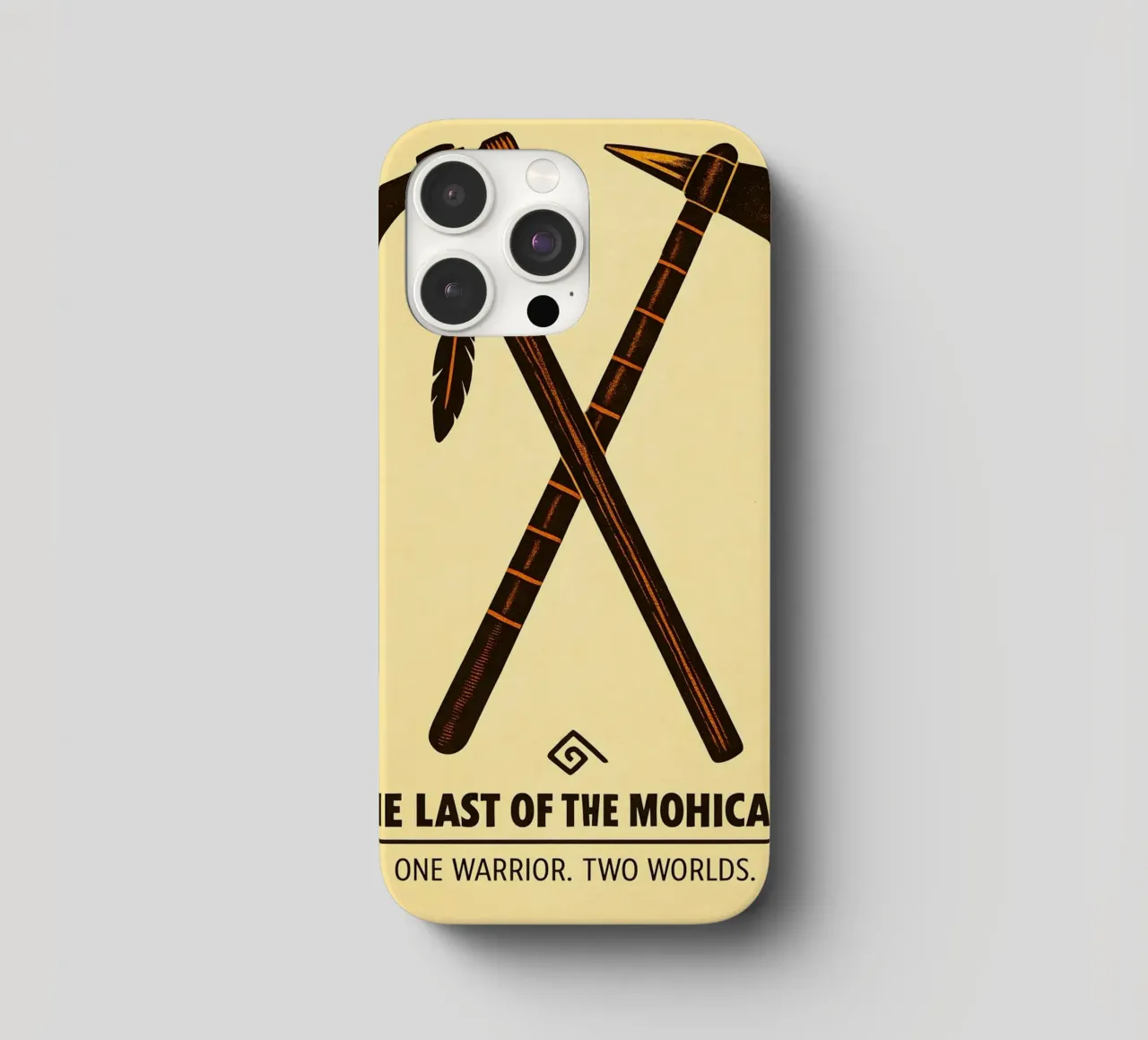 The Last Of The Mohicans Print cover iphone da MoviesArt