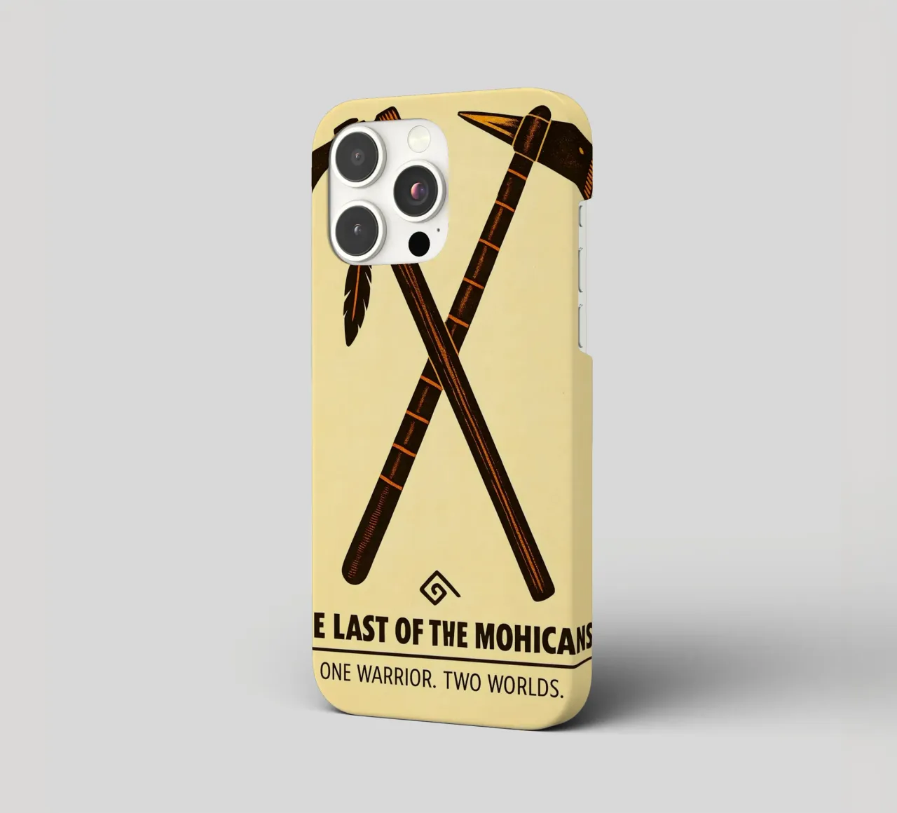 The Last Of The Mohicans Print cover iphone da MoviesArt