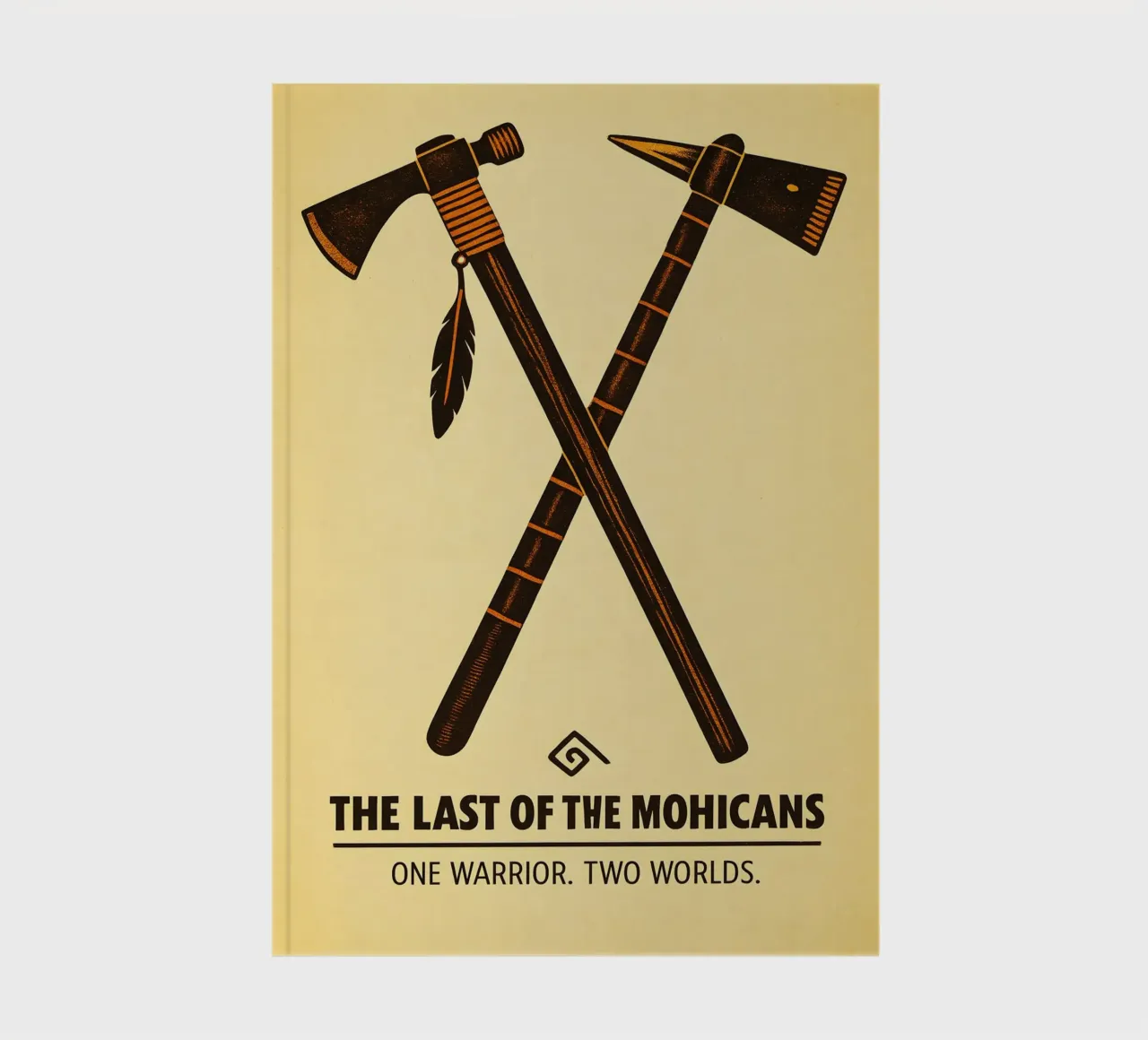 The Last Of The Mohicans Print notebook by MoviesArt