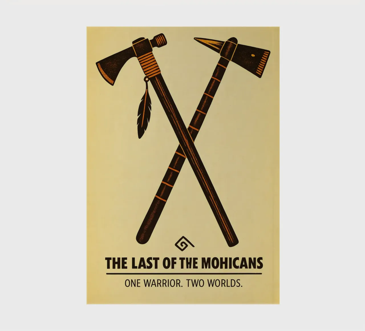 The Last Of The Mohicans Print diario da MoviesArt