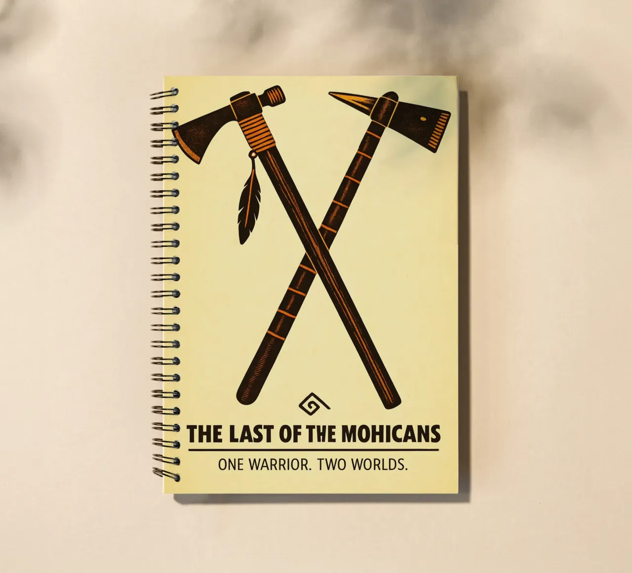 The Last Of The Mohicans Print diario ad anelli da MoviesArt