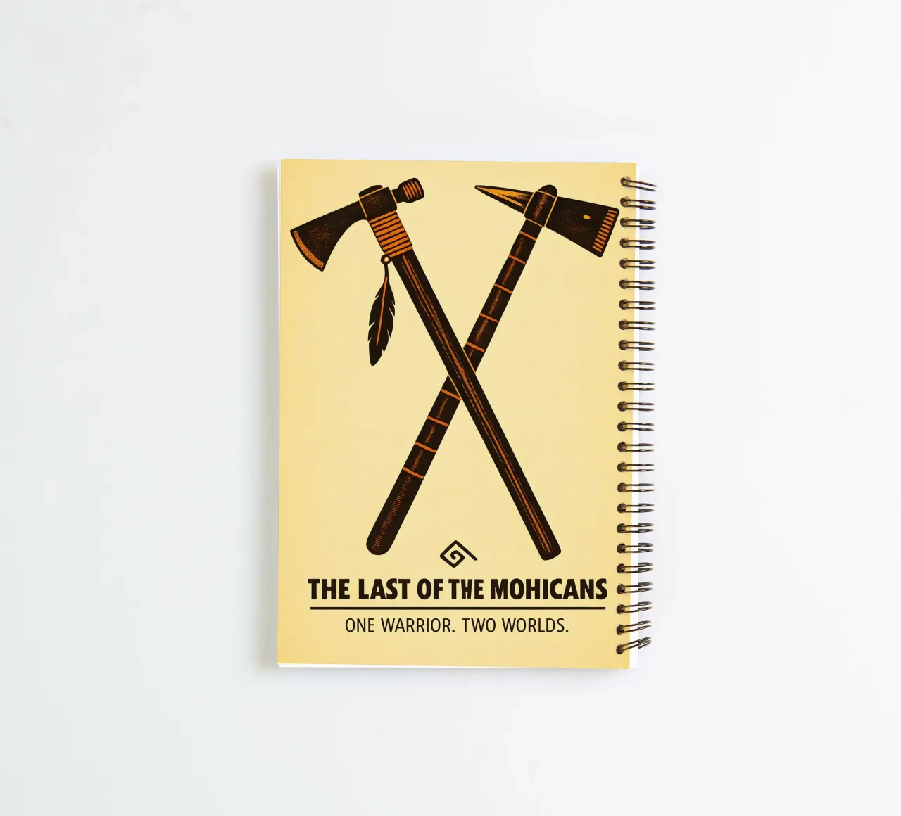 The Last Of The Mohicans Print diario ad anelli da MoviesArt