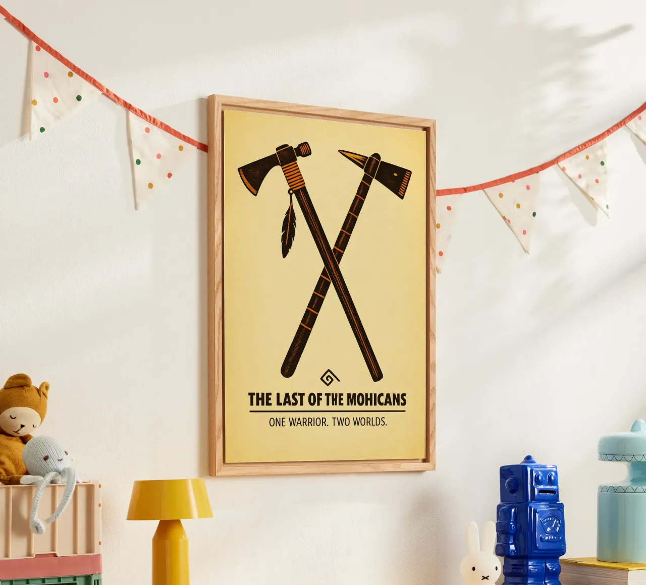 The Last Of The Mohicans Print plexiglass da MoviesArt