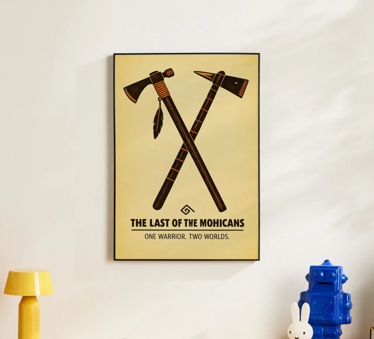 The Last Of The Mohicans Print alluminio dibond da MoviesArt