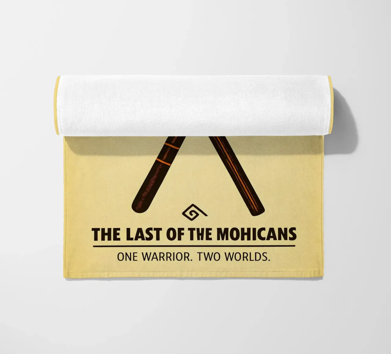 The Last Of The Mohicans Print telo mare da MoviesArt