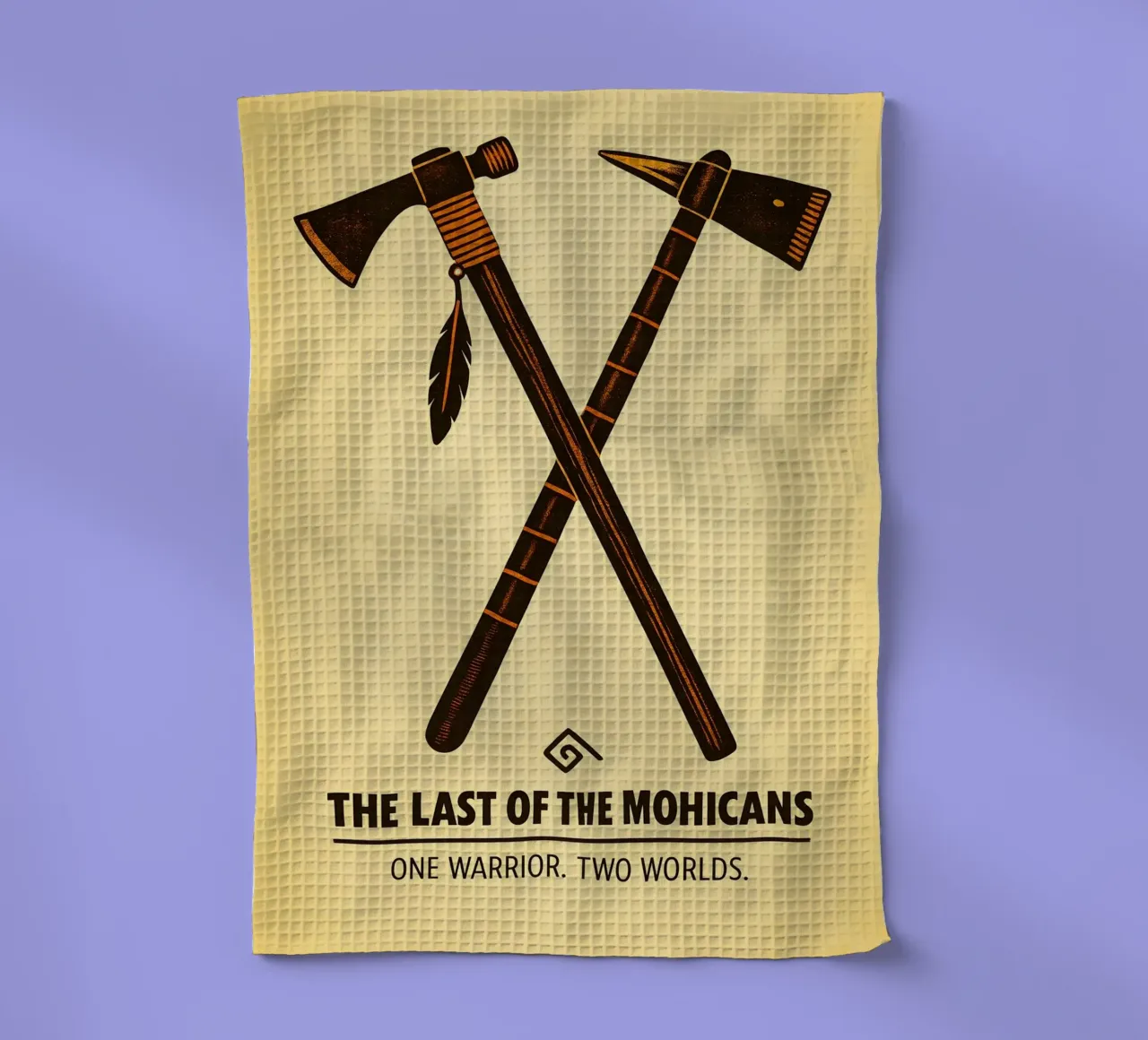 The Last Of The Mohicans Print torchon de MoviesArt