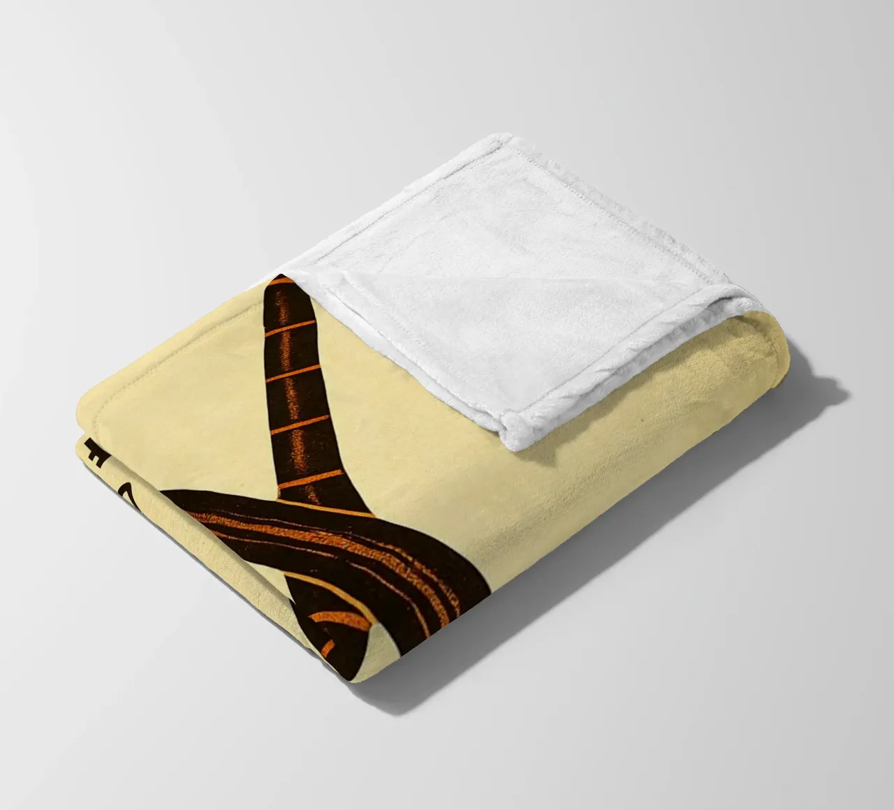 The Last Of The Mohicans Print coperta in pile da MoviesArt