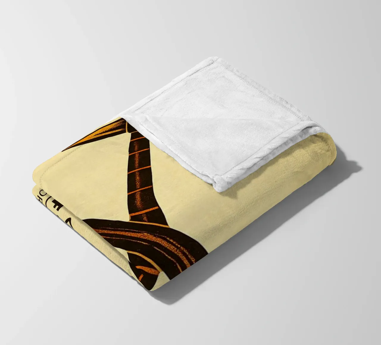 The Last Of The Mohicans Print coperta in pile da MoviesArt