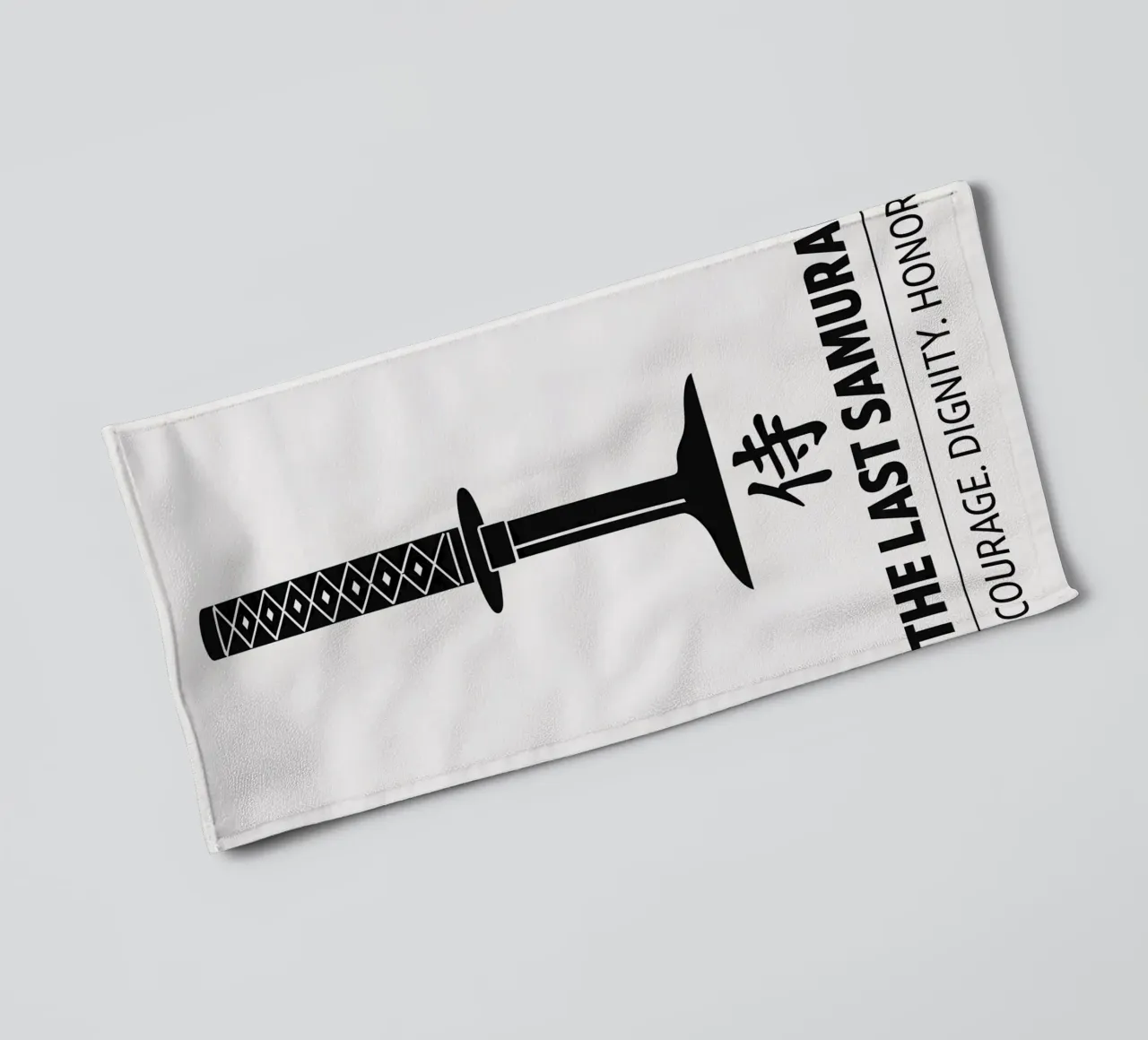 The Last Samurai Print asciugamano da bagno da MoviesArt
